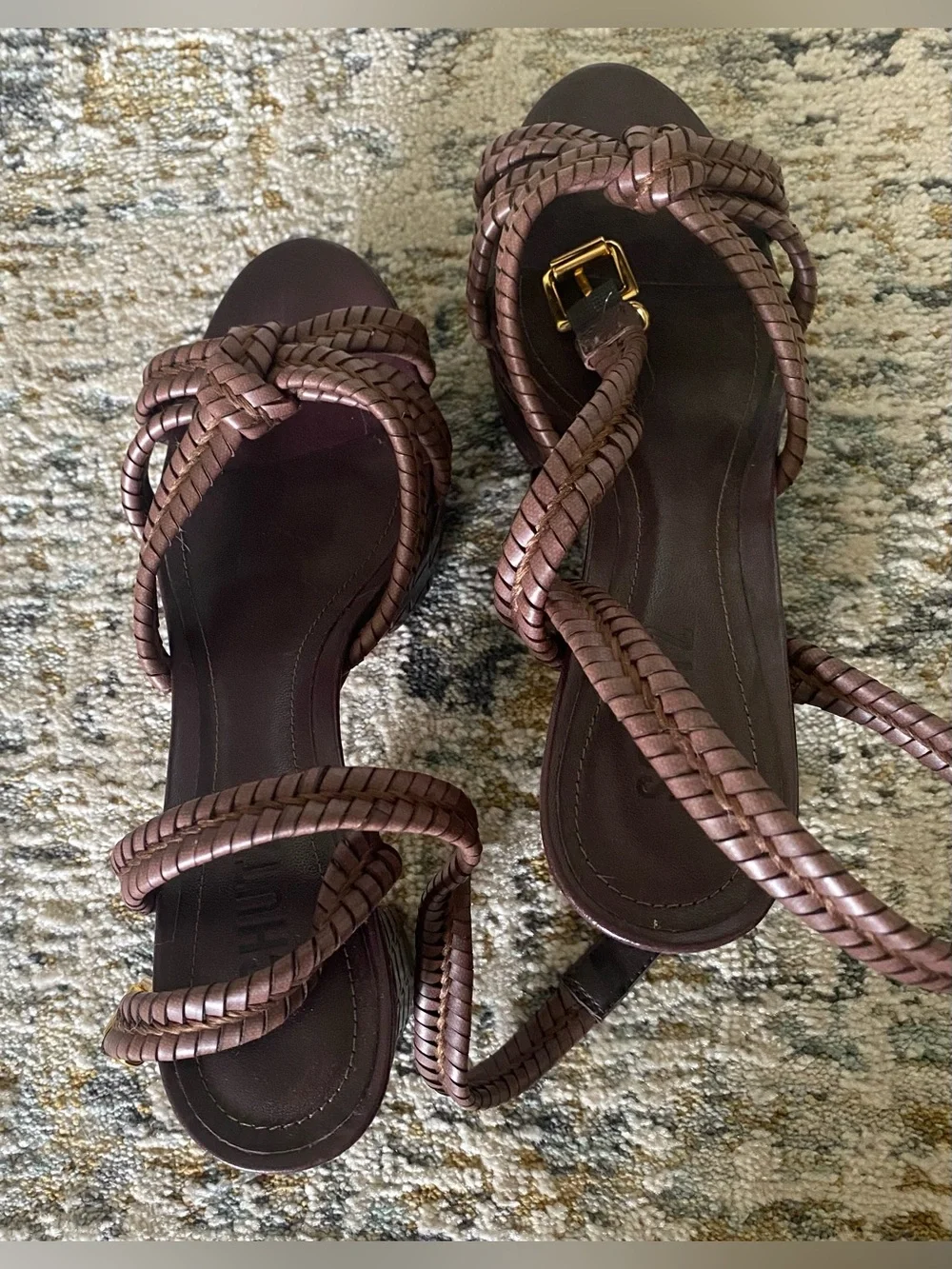 Schutz Kareena Woven Platform - Picture 4 of 6